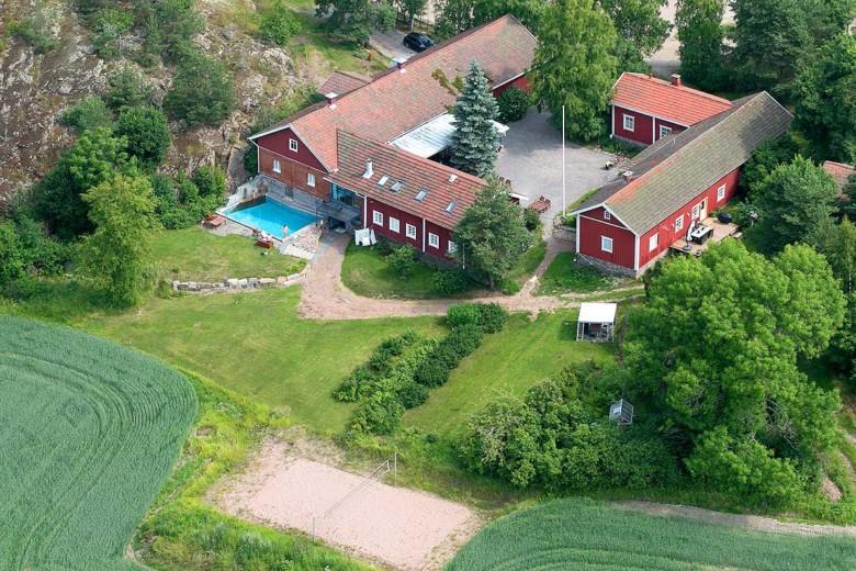 Ilmaristen matkailutilan ilmakuva