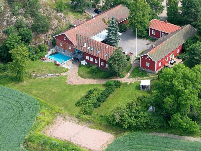 Ilmaristen matkailutilan ilmakuva