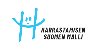 Harrastamisen Suomen mallin logo.