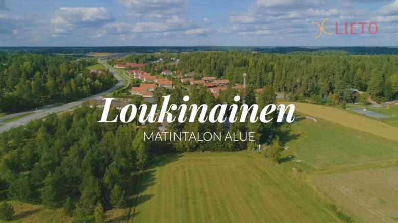 Matintalon aluetta ilmakuvassa.