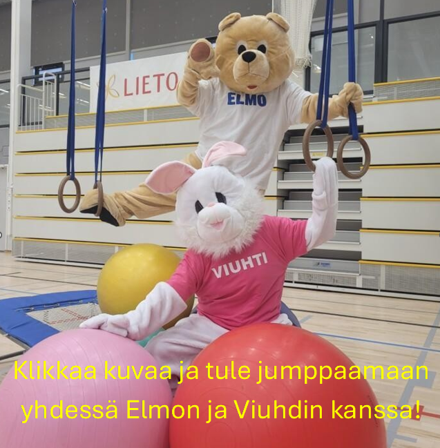Elmo ja Viuhti jumppaamassa§