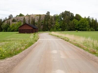 Kuva Liedon Vanhalinnan linnavuoresta.