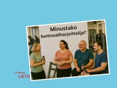kuntosali abc työikäiset liikunta lietohalli tekoälykuva